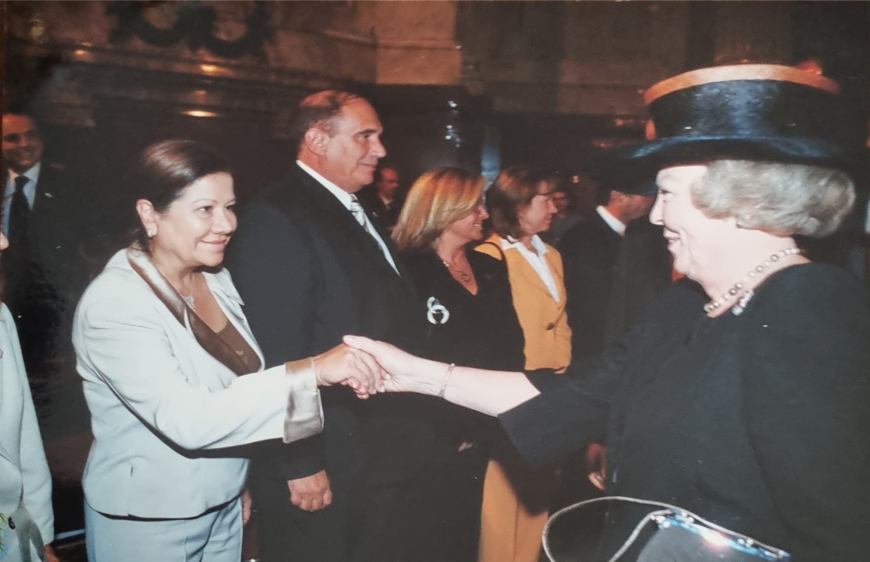 Encuentro con la reina Beatriz de los Países Bajos